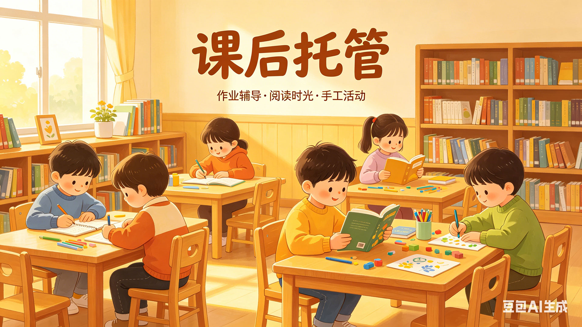 生成体现“双减政策”的图片-(1).jpg